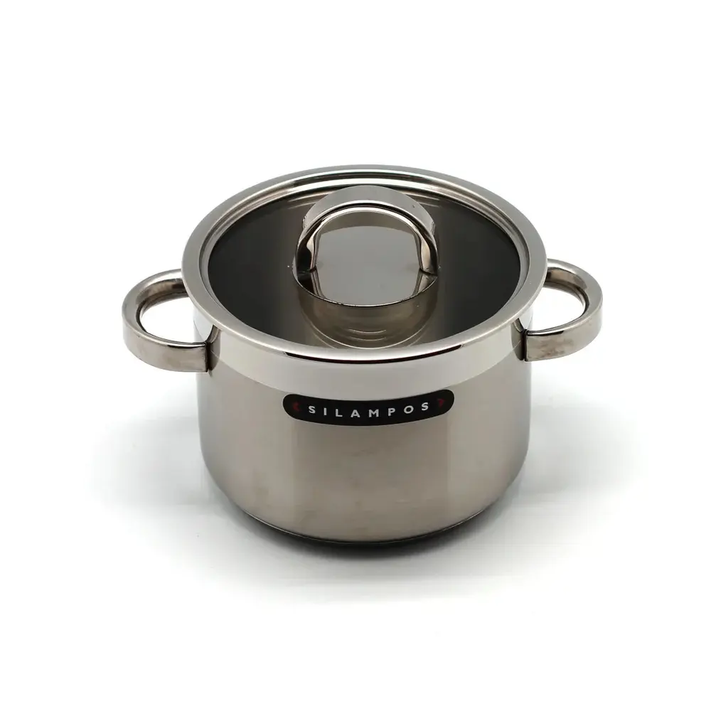 Фото Кастрюля с крышкой Silampos Атлантико 632125V56616, 2.2 л Фото Кастрюля с крышкой Silampos Атлантико 632125V56616, 2.2 л
