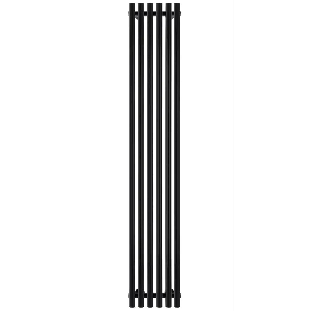 Фото Полотенцесушитель электрический Secado Бергамо плюс 6 правый 330x1800 мм 600 Вт с терморегулятором I-образный цвет черный матовый Фото Полотенцесушитель электрический Secado Бергамо плюс 6 правый 330x1800 мм 600 Вт с терморегулятором I-образный цвет черный матовый