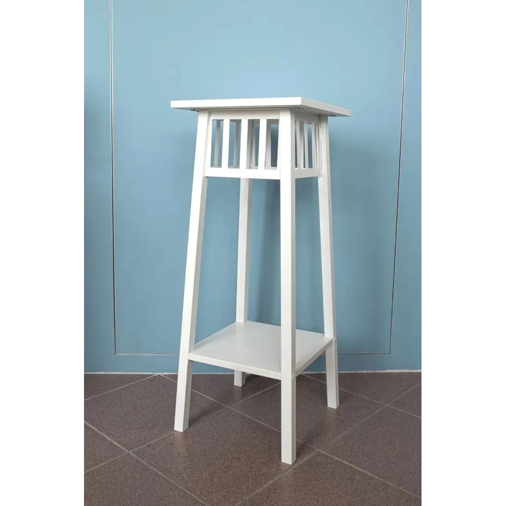 Фото 10 Подставка для цветов Make Mebel Фрейя 78x32x32 см металл белый Фото 10 Подставка для цветов Make Mebel Фрейя 78x32x32 см металл белый