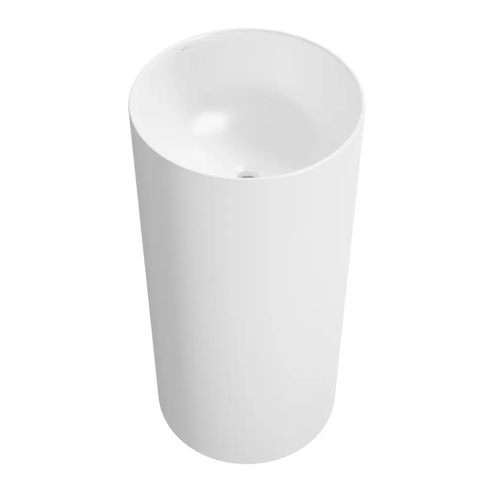 Фото 4 Напольная раковина отдельностоящая Wellsee Callipy Art 20215540R 42x42x84 см с донным клапаном и сифоном цвет белый Фото 4 Напольная раковина отдельностоящая Wellsee Callipy Art 20215540R 42x42x84 см с донным клапаном и сифоном цвет белый