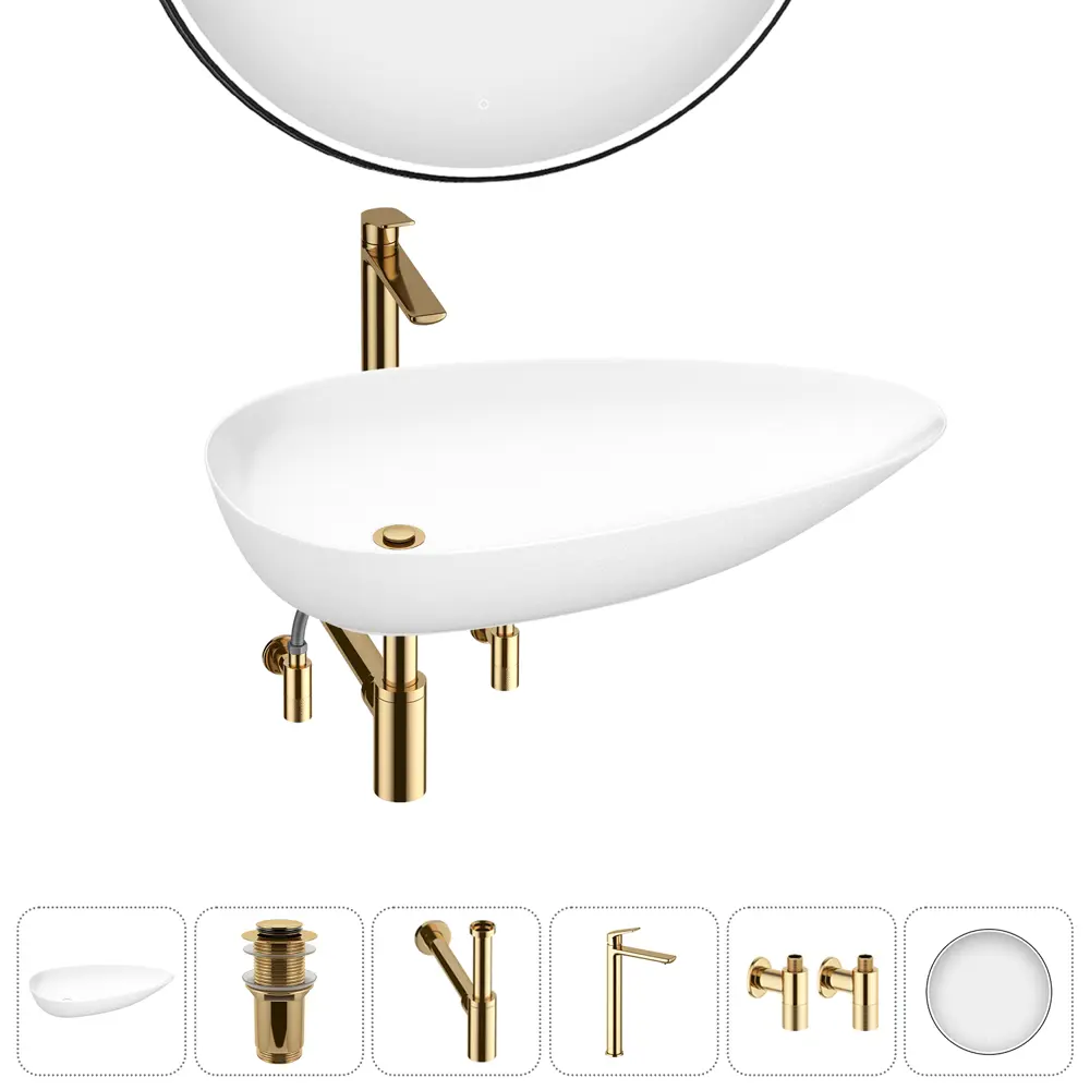 Фото 6 Раковина Wellsee faze moment 20218909R 76см цвет раковина 6 в 1: д/к, сифон, смеситель, вентили, зеркало Фото 6 Раковина Wellsee faze moment 20218909R 76см цвет раковина 6 в 1: д/к, сифон, смеситель, вентили, зеркало