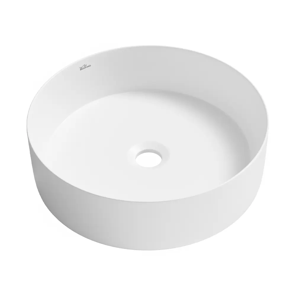 Фото 7 Раковина накладная для ванной Wellsee Coax 20218202R в комплекте для ванной комнаты круг 30x30 см цвет белый Фото 7 Раковина накладная для ванной Wellsee Coax 20218202R в комплекте для ванной комнаты круг 30x30 см цвет белый