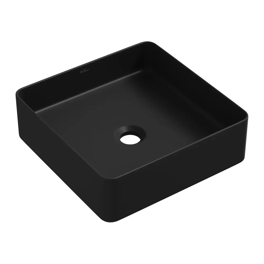 Фото Раковина накладная для ванной Wellsee FreeDom 2.0 20214411R с донным клапаном и сифоном квадрат 30x30 см цвет черный Фото Раковина накладная для ванной Wellsee FreeDom 2.0 20214411R с донным клапаном и сифоном квадрат 30x30 см цвет черный