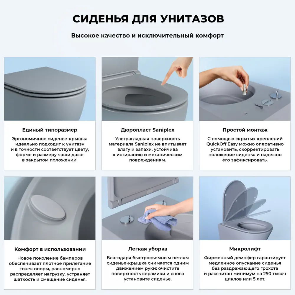 Фото 5 Комплект инсталляция с унитазом Lavinia boho 20219164R цвет серый Фото 5 Комплект инсталляция с унитазом Lavinia boho 20219164R цвет серый
