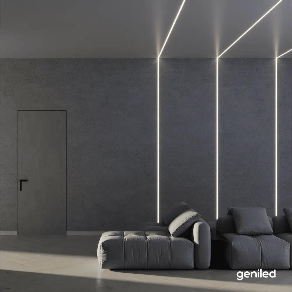 Фото 9 Профиль Geniled 12130b_1_ch_2 для светодиодной ленты алюминий 22 мм 100 см прямой Фото 9 Профиль Geniled 12130b_1_ch_2 для светодиодной ленты алюминий 22 мм 100 см прямой