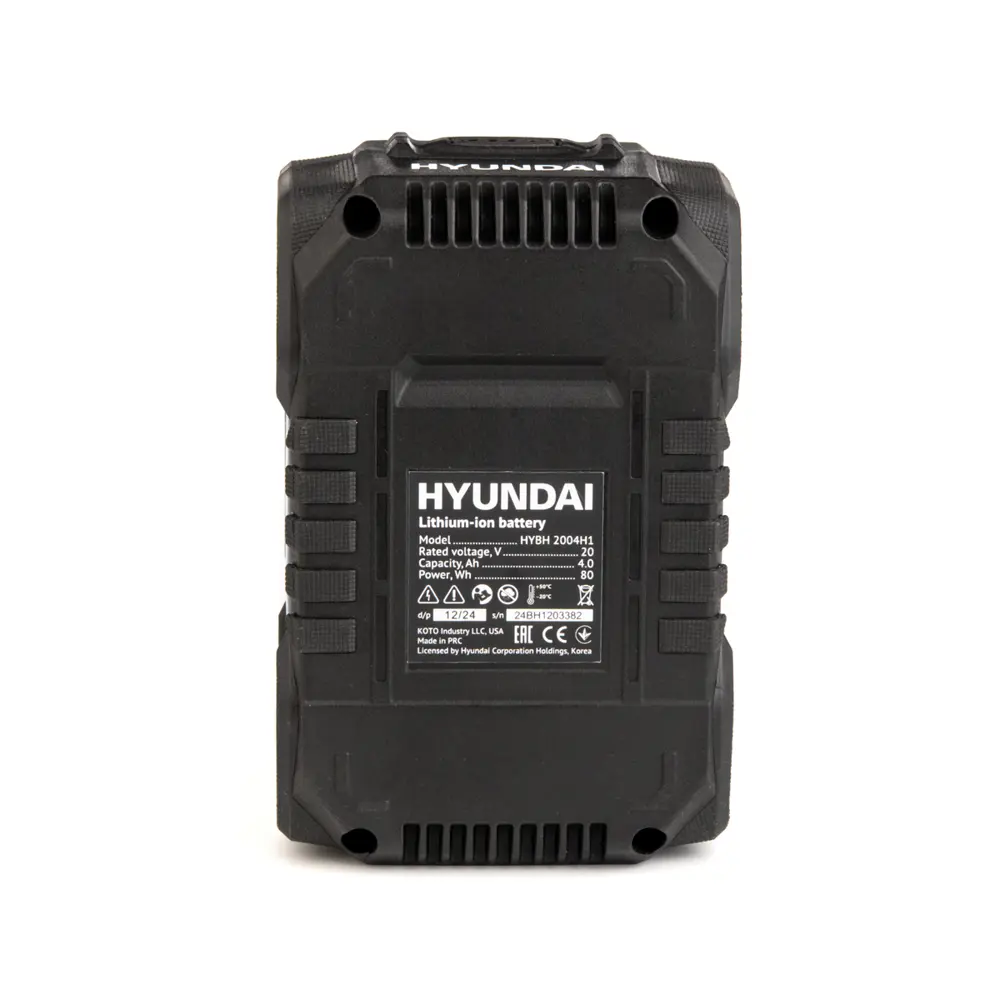 Фото 3 Аккумулятор Hyundai HYBH 2004H1, 20 В Li-Ion 4 Ач Фото 3 Аккумулятор Hyundai HYBH 2004H1, 20 В Li-Ion 4 Ач