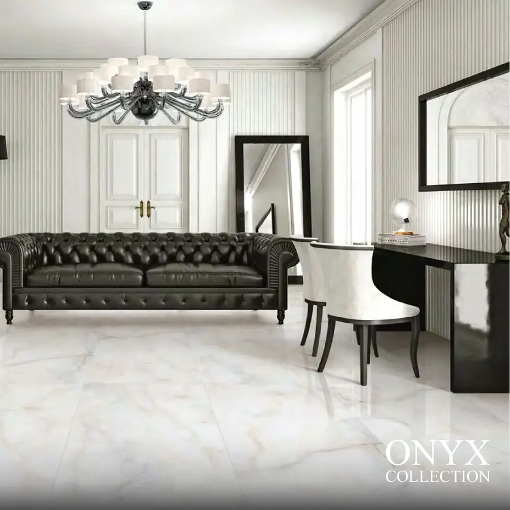 Фото 3 Керамогранит Neodom Onix one CV20191 60x120 см цвет белый Фото 3 Керамогранит Neodom Onix one CV20191 60x120 см цвет белый