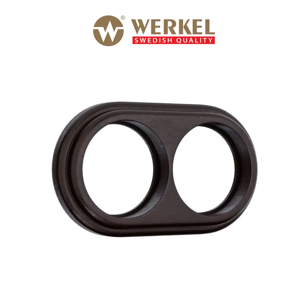 Фото Рамка для розеток и выключателей Werkel Legend 2 поста цвет венге Фото Рамка для розеток и выключателей Werkel Legend 2 поста цвет венге