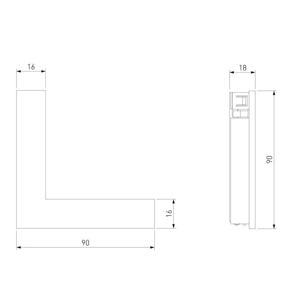 Фото 4 Угловой коннектор Elektrostandard Titan Line 85006/00 титан Фото 4 Угловой коннектор Elektrostandard Titan Line 85006/00 титан
