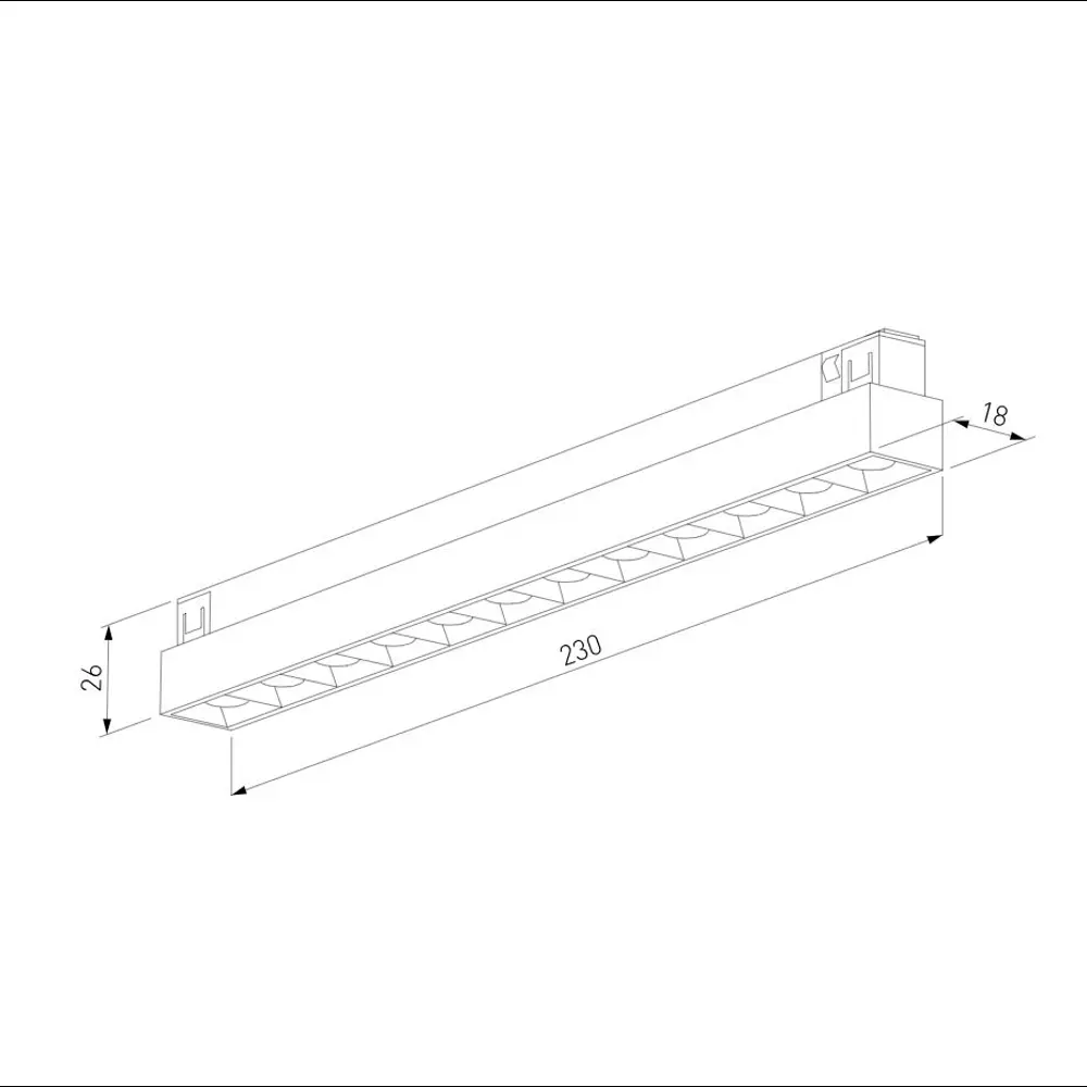 Фото 9 Трековый светильник линейный светодиодный Elektrostandard A069713 10 Вт магнитный желтый свет цвет серый/серебристый Фото 9 Трековый светильник линейный светодиодный Elektrostandard A069713 10 Вт магнитный желтый свет цвет серый/серебристый