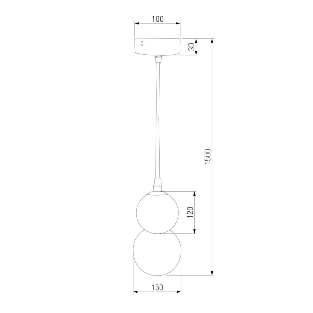 Фото 9 Светильник подвесной светодиодный EUROSVET 50251/1 LED Polar 3 м² нейтральный белый свет цвет черный/белый матовый Фото 9 Светильник подвесной светодиодный EUROSVET 50251/1 LED Polar 3 м² нейтральный белый свет цвет черный/белый матовый