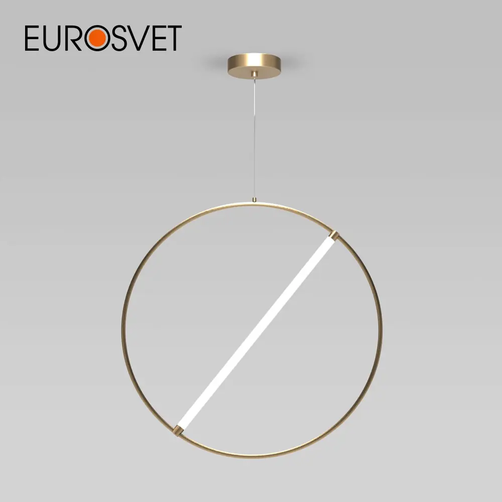 Фото Светильник подвесной светодиодный EUROSVET Element 2 м² изменение оттенков белого свет цвет бронза Фото Светильник подвесной светодиодный EUROSVET Element 2 м² изменение оттенков белого свет цвет бронза