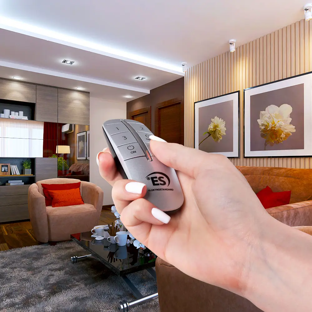 Фото 3 Контроллер 3-канальный Elektrostandard Y10 для дистанционного управления освещением Фото 3 Контроллер 3-канальный Elektrostandard Y10 для дистанционного управления освещением