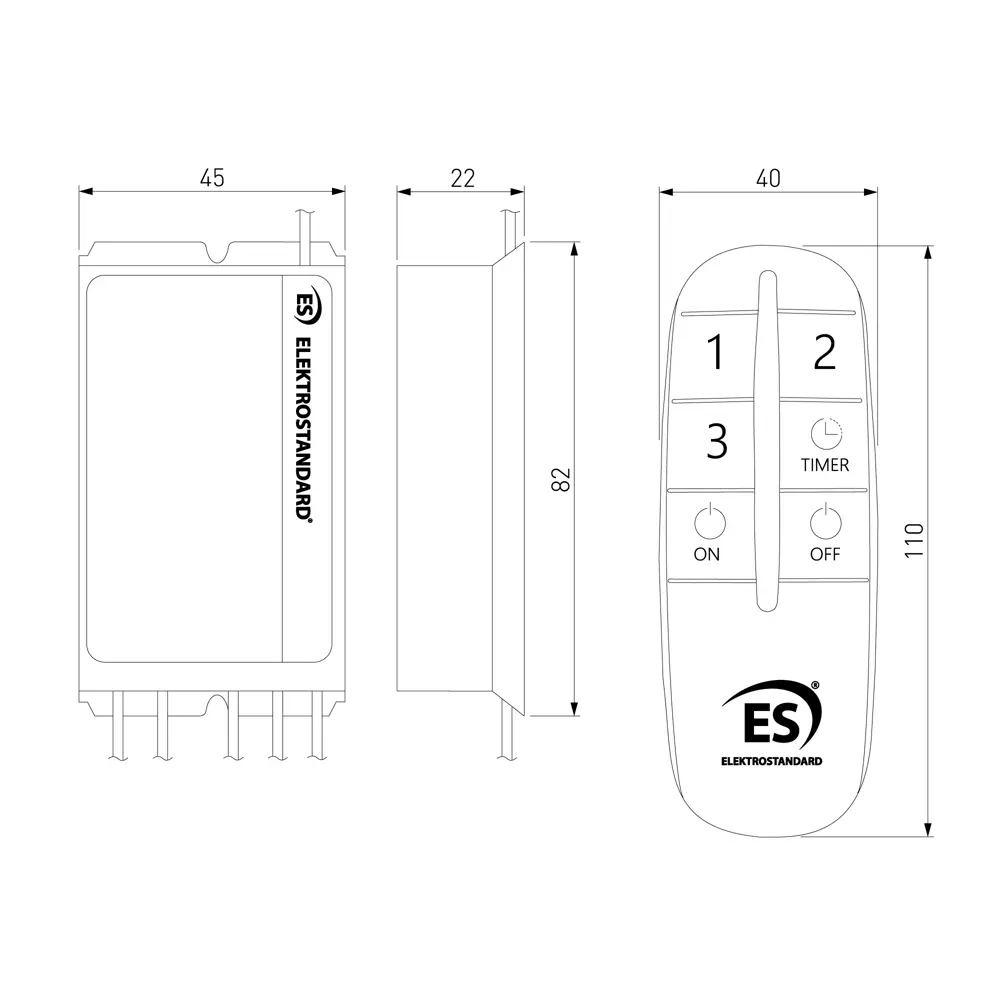 Фото 6 Контроллер 3-канальный Elektrostandard Y10 для дистанционного управления освещением Фото 6 Контроллер 3-канальный Elektrostandard Y10 для дистанционного управления освещением