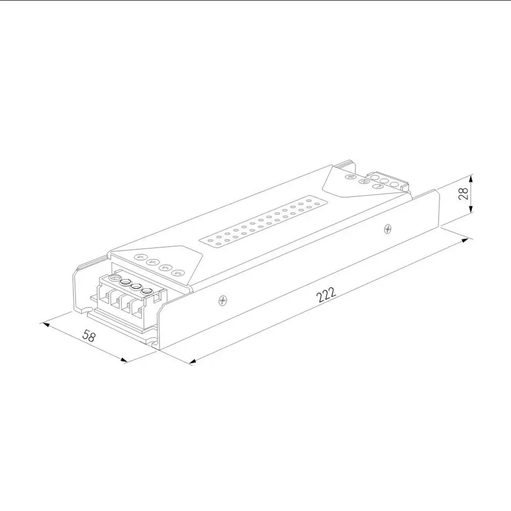Фото 3 Блок питания Elektrostandard A068203 для светодиодной ленты 200-240 В 400 Вт IP20 Фото 3 Блок питания Elektrostandard A068203 для светодиодной ленты 200-240 В 400 Вт IP20