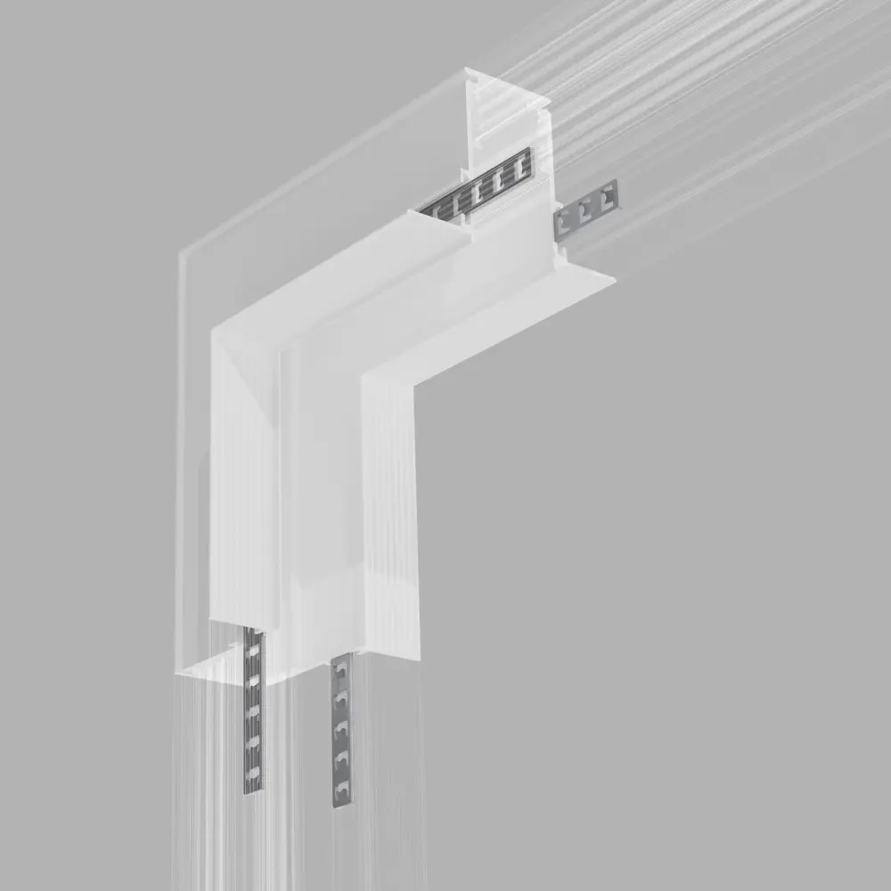 Фото 3 Коннектор угловой для встраиваемого шинопровода Elektrostandard 85093/00 Slim Magnetic цвет белый Фото 3 Коннектор угловой для встраиваемого шинопровода Elektrostandard 85093/00 Slim Magnetic цвет белый