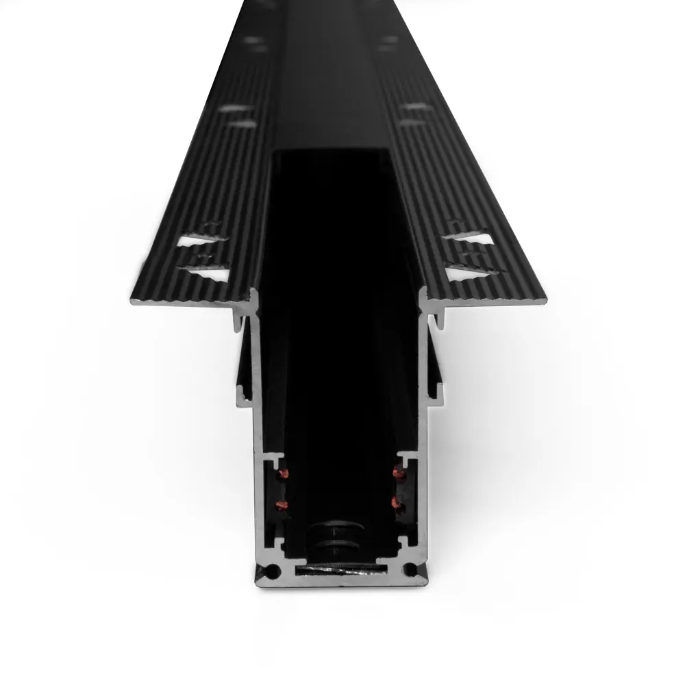 Фото 3 Трековый шинопровод встраиваемый Elektrostandard 85086/00 Slim Magnetic 1 м цвет черный Фото 3 Трековый шинопровод встраиваемый Elektrostandard 85086/00 Slim Magnetic 1 м цвет черный