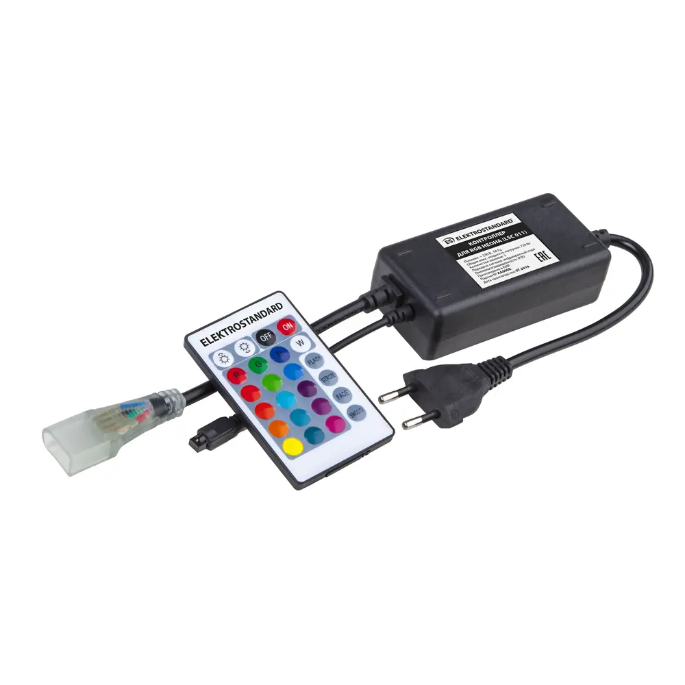 Фото Контроллер для светодиодных лент Elektrostandard a043627 220 В IP20 Фото Контроллер для светодиодных лент Elektrostandard a043627 220 В IP20