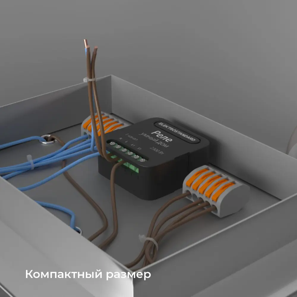 Фото 15 Умное одноканальное реле Elektrostandard 76006/00 цвет черный Фото 15 Умное одноканальное реле Elektrostandard 76006/00 цвет черный