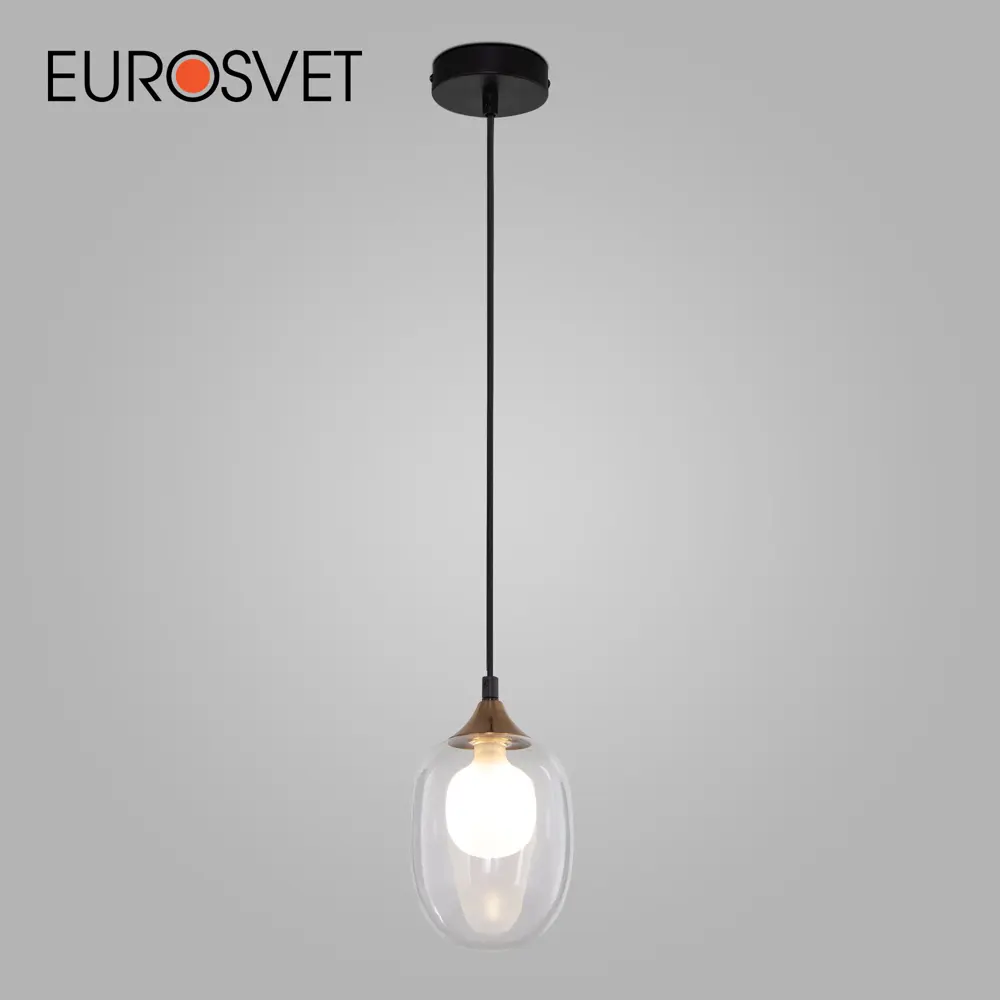 Фото Подвесной светильник (под лампу) Eurosvet 70216/1 a064746 230В 25Вт 1м2 черный,латунь Фото Подвесной светильник (под лампу) Eurosvet 70216/1 a064746 230В 25Вт 1м2 черный,латунь