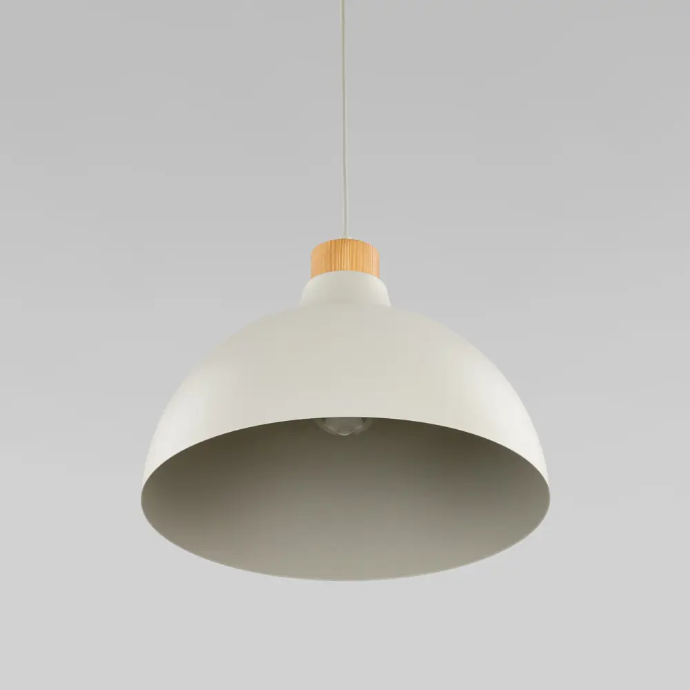 Фото 8 Светильник подвесной Tk lighting Cap A065141 1 лампа 2 м² цвет белый, светлое дерево Фото 8 Светильник подвесной Tk lighting Cap A065141 1 лампа 2 м² цвет белый, светлое дерево