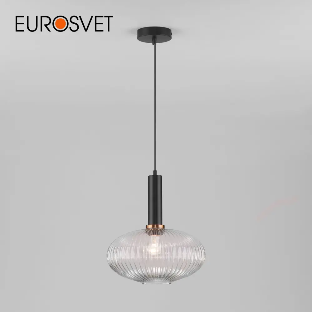 Фото Подвесной светильник EUROSVET 50183/1 прозрачный Фото Подвесной светильник EUROSVET 50183/1 прозрачный