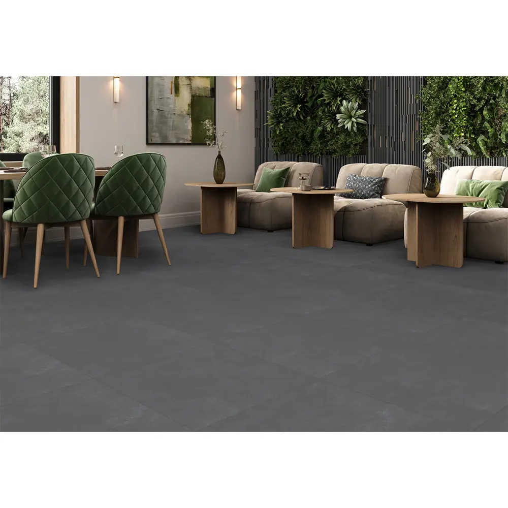 Фото Керамогранит New trend Life D60238M 60x60см цвет графит Фото Керамогранит New trend Life D60238M 60x60см цвет графит