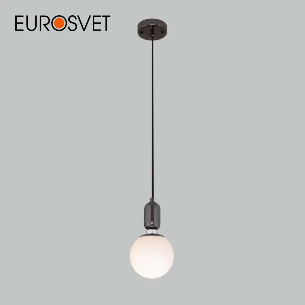 Фото Подвесной светильник EUROSVET 50151/1 черный жемчуг