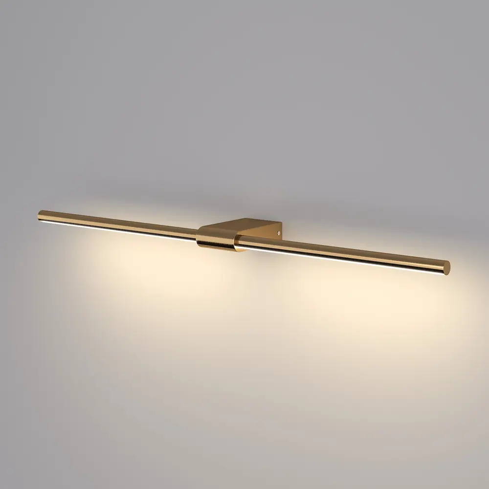 Фото 3 Подсветка для зеркала светодиодная Elektrostandard 40125/LED Luar нейтральный белый свет цвет латунь Фото 3 Подсветка для зеркала светодиодная Elektrostandard 40125/LED Luar нейтральный белый свет цвет латунь