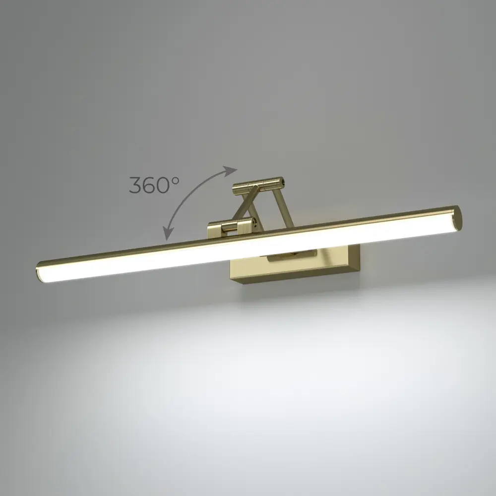 Фото 2 Подсветка для картин светодиодная Elektrostandard 40128/led нейтральный белый свет цвет бронза Фото 2 Подсветка для картин светодиодная Elektrostandard 40128/led нейтральный белый свет цвет бронза