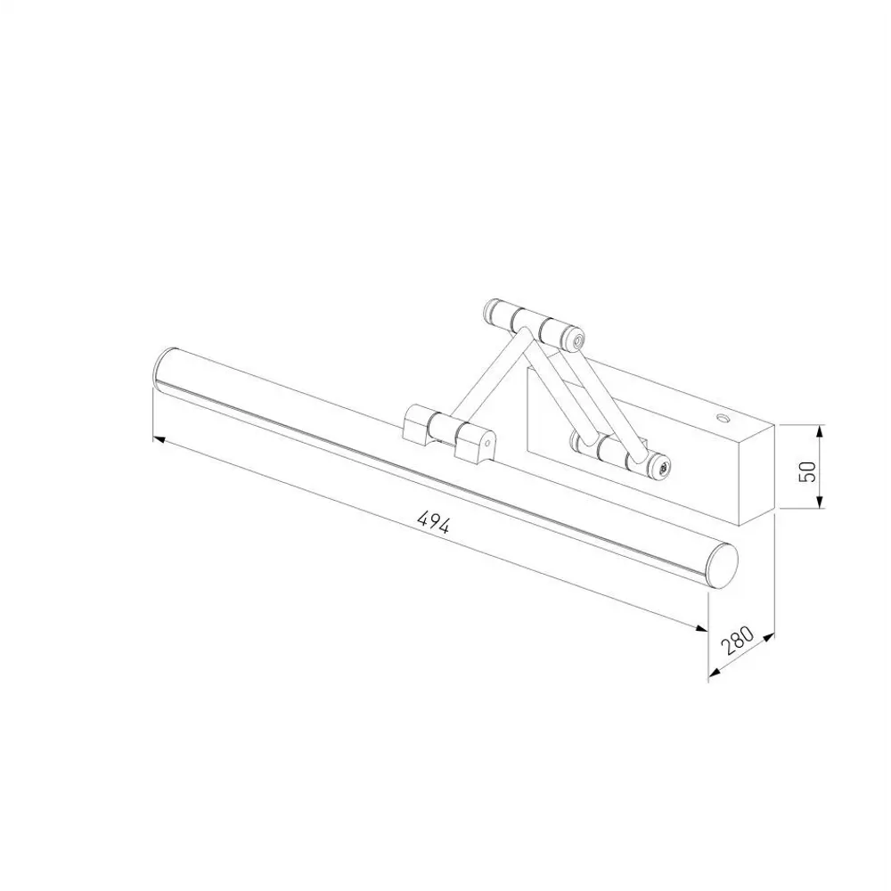 Фото 6 Подсветка для картин светодиодная Elektrostandard 40128/led нейтральный белый свет цвет бронза Фото 6 Подсветка для картин светодиодная Elektrostandard 40128/led нейтральный белый свет цвет бронза