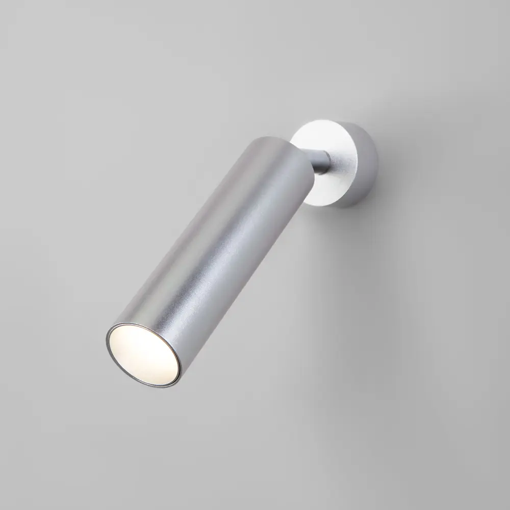 Фото Настенный светильник светодиодный EUROSVET 20128/1 LED Ease a058946 нейтральный белый свет цвет серебро Фото Настенный светильник светодиодный EUROSVET 20128/1 LED Ease a058946 нейтральный белый свет цвет серебро