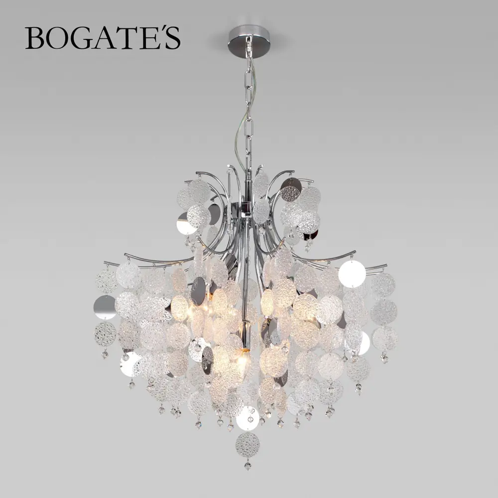 Фото Умный подвесной светильник BOGATE'S 335/9 хром Фото Умный подвесной светильник BOGATE'S 335/9 хром