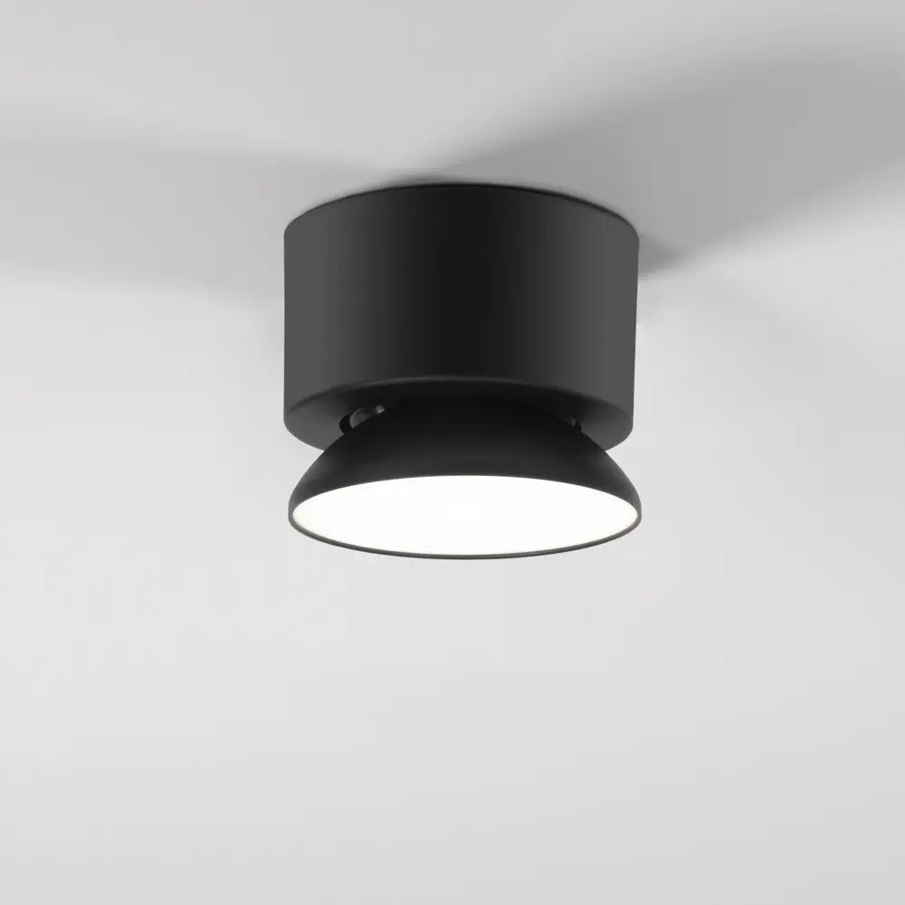 Фото 2 Светильник точечный накладной светодиодный Elektrostandard A065461 3 м² цвет черный Фото 2 Светильник точечный накладной светодиодный Elektrostandard A065461 3 м² цвет черный