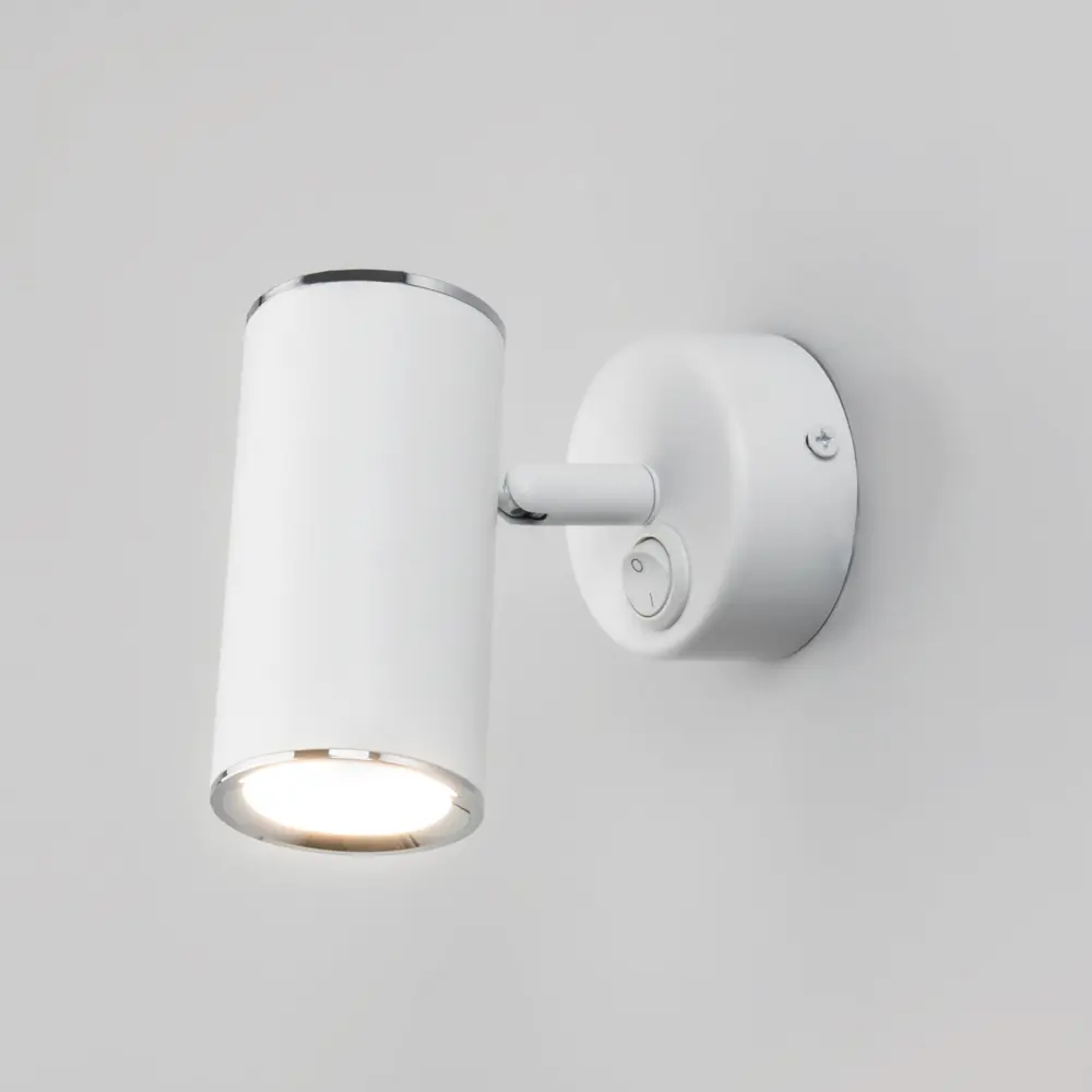 Фото 2 Настенный светодиодный светильник Elektrostandard Rutero GU10 SW MRL 1003 белый Фото 2 Настенный светодиодный светильник Elektrostandard Rutero GU10 SW MRL 1003 белый
