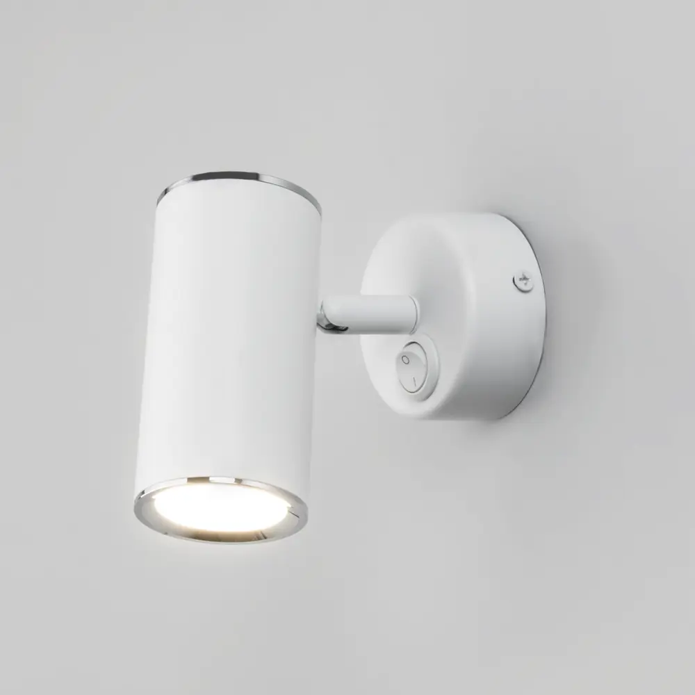 Фото 3 Настенный светодиодный светильник Elektrostandard Rutero GU10 SW MRL 1003 белый Фото 3 Настенный светодиодный светильник Elektrostandard Rutero GU10 SW MRL 1003 белый
