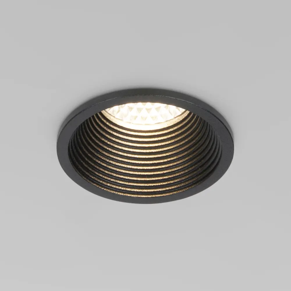 Фото 8 Светильник точечный светодиодный встраиваемый Elektrostandard 25028/LED Gudi a058616 под отверстие 52 мм нейтральный белый свет цвет черный Фото 8 Светильник точечный светодиодный встраиваемый Elektrostandard 25028/LED Gudi a058616 под отверстие 52 мм нейтральный белый свет цвет черный