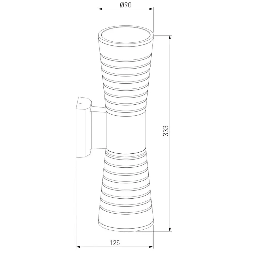 Фото 7 Светильник настенный светодиодный уличный Elektrostandard 1502 Techno TUBE DOBLE черный 8 Вт IP54 Фото 7 Светильник настенный светодиодный уличный Elektrostandard 1502 Techno TUBE DOBLE черный 8 Вт IP54