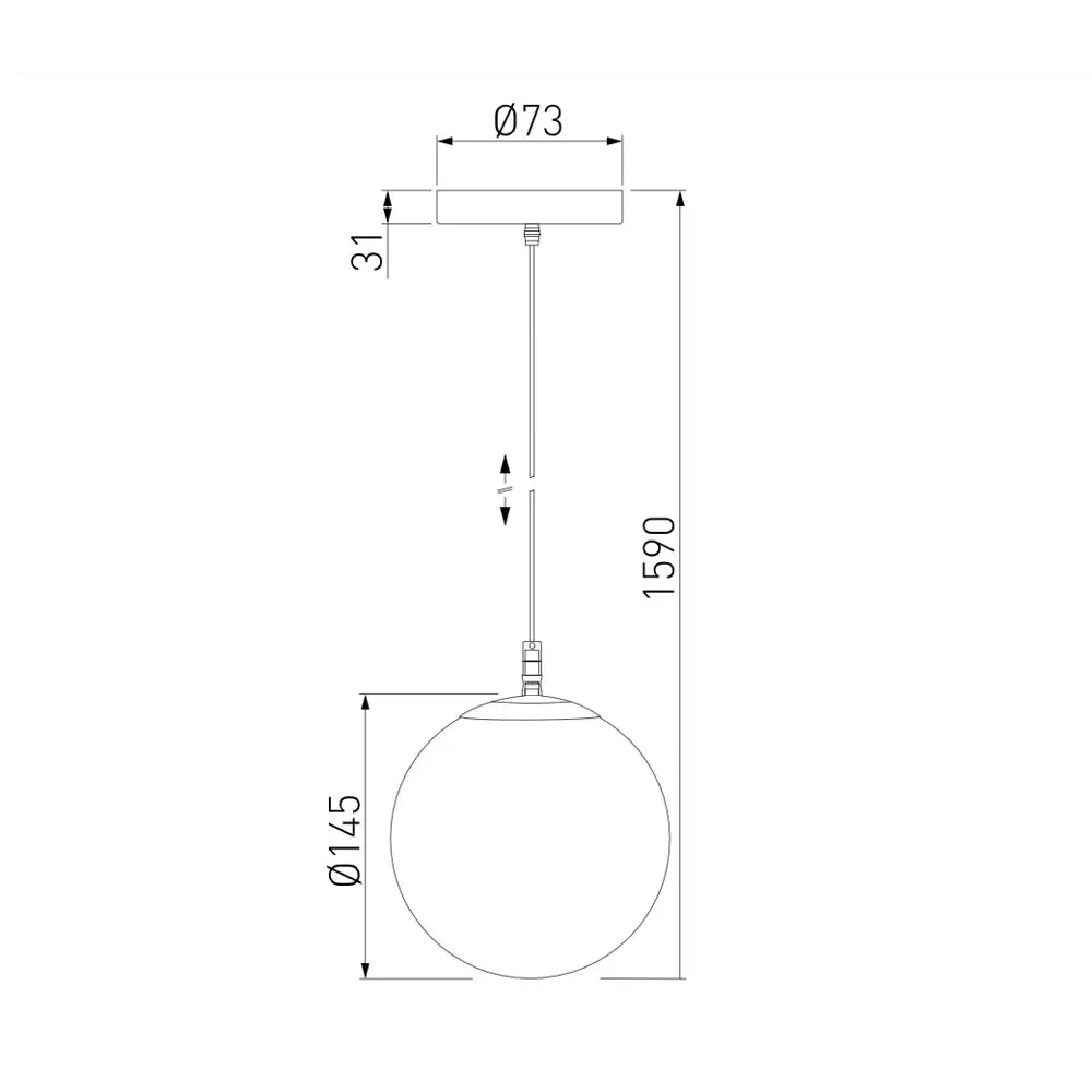Фото 9 Светильник подвесной уличный Elektrostandard 35158/H Sfera a061032 40 Вт IP54 цвет черный Фото 9 Светильник подвесной уличный Elektrostandard 35158/H Sfera a061032 40 Вт IP54 цвет черный