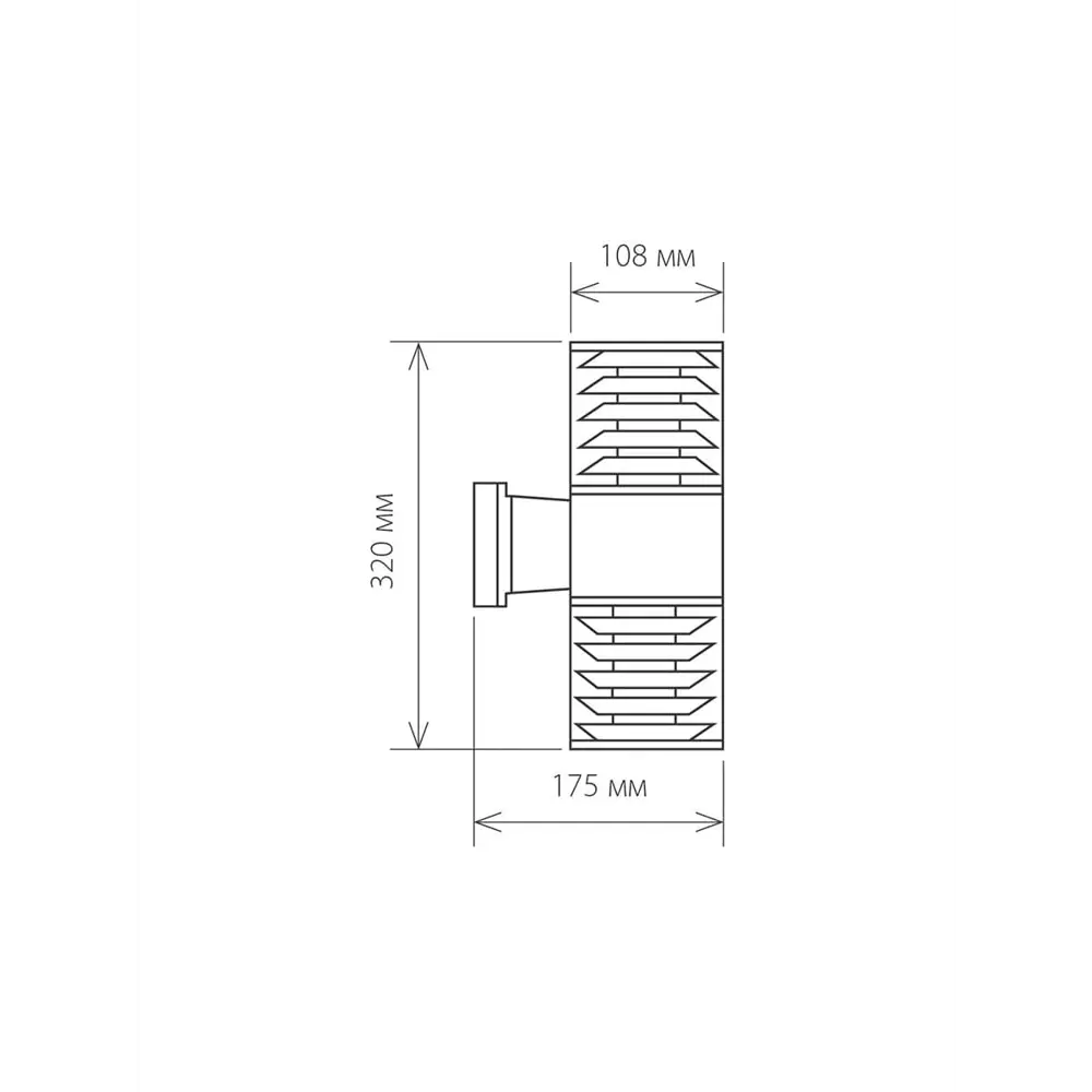 Фото 5 Светильник настенный уличный Elektrostandard 1407 Techno IP54 цвет серый