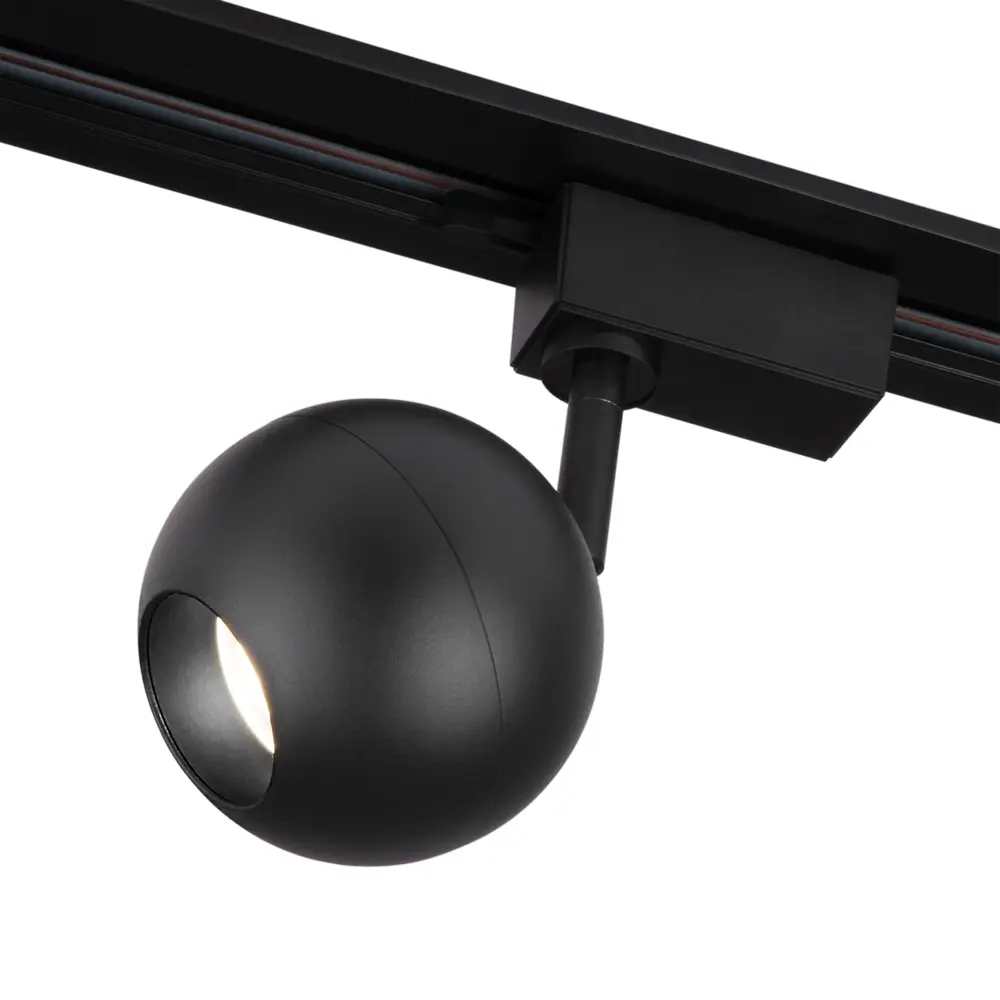 Фото Трековый светильник Elektrostandard LTB76 Ball a053741 светодиодный 8 Вт однофазный цвет черный Фото Трековый светильник Elektrostandard LTB76 Ball a053741 светодиодный 8 Вт однофазный цвет черный
