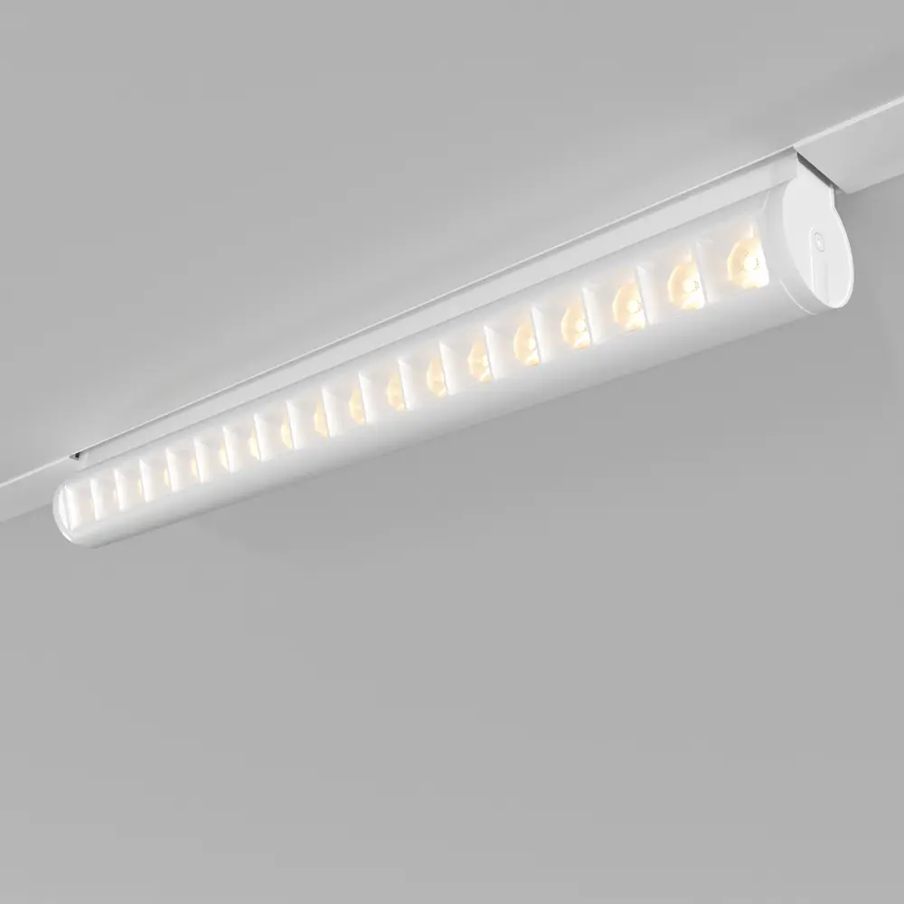 Фото 2 Трековый светильник светодиодный Elektrostandard 85050/01 Slim Magnetic 18 Вт 6 м² цвет белый Фото 2 Трековый светильник светодиодный Elektrostandard 85050/01 Slim Magnetic 18 Вт 6 м² цвет белый