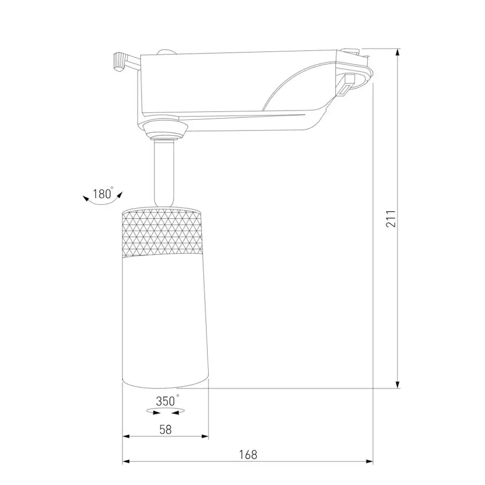 Фото 5 Трековый светильник Elektrostandard 85512/01 a061660 Riffe светодиодный 9 Вт однофазный цвет черный Фото 5 Трековый светильник Elektrostandard 85512/01 a061660 Riffe светодиодный 9 Вт однофазный цвет черный