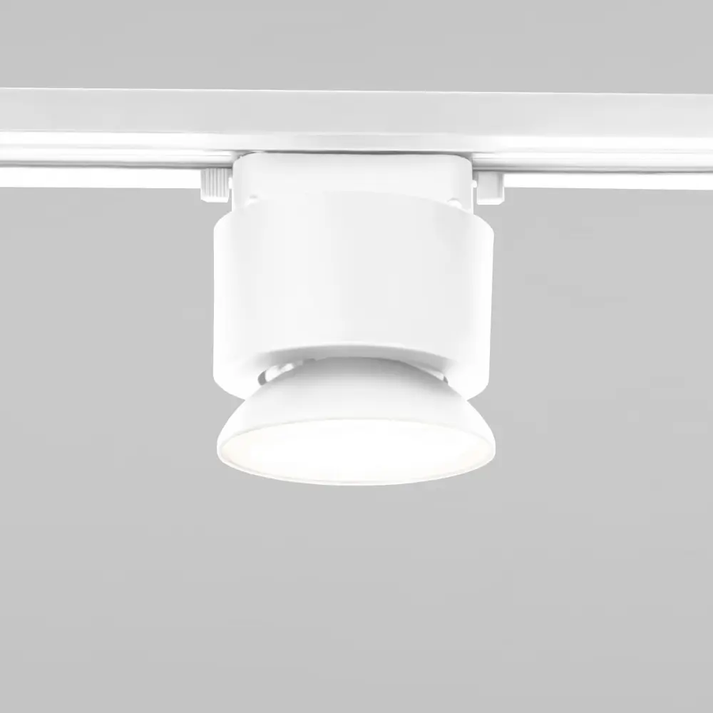 Фото 2 Трековый светильник спот Elektrostandard 85515/01 Smooth светодиодный 10 Вт однофазный 1 м² цвет белый