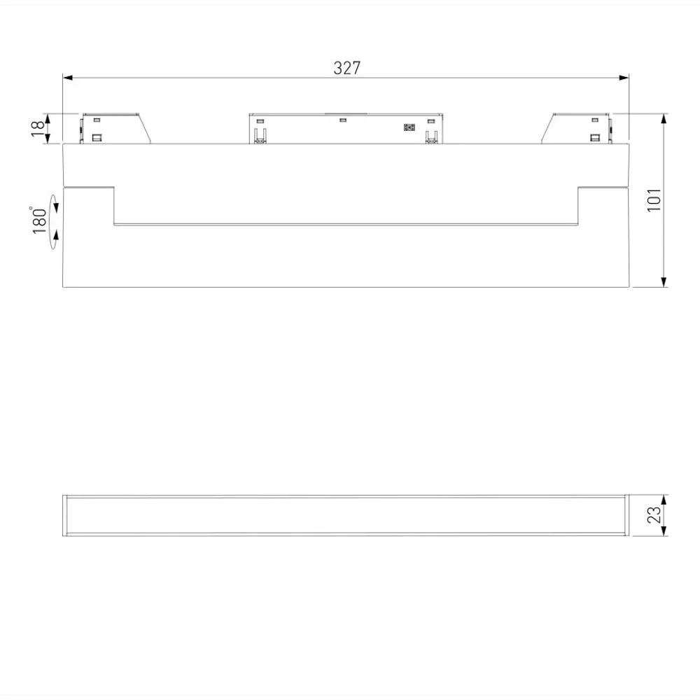 Фото 9 Трековый светильник Elektrostandard Slim Magnetic 18W 2700-6500K Dim Kos 85083/01 чёрный Фото 9 Трековый светильник Elektrostandard Slim Magnetic 18W 2700-6500K Dim Kos 85083/01 чёрный