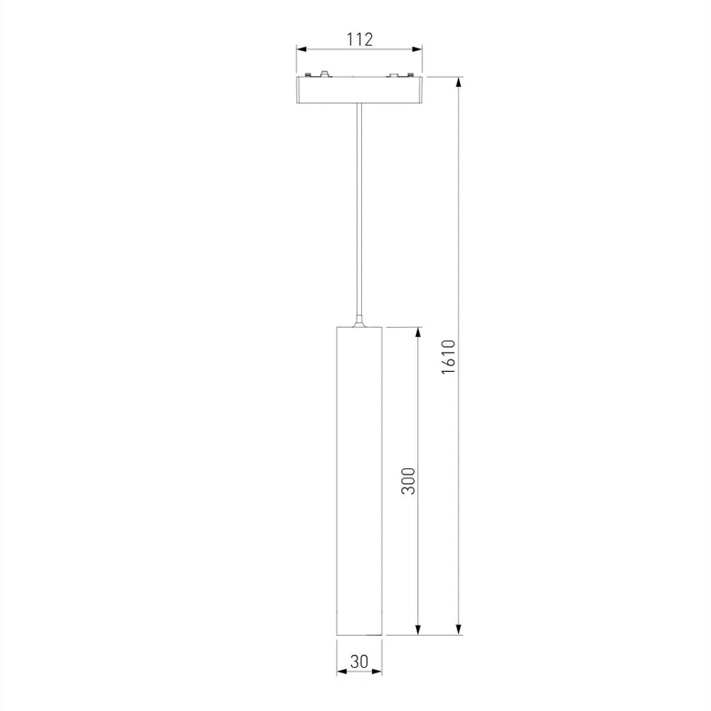 Фото 7 Трековый светильник подвесной светодиодный Elektrostandard A063714 6 Вт магнитный 2 м² цвет черный Фото 7 Трековый светильник подвесной светодиодный Elektrostandard A063714 6 Вт магнитный 2 м² цвет черный