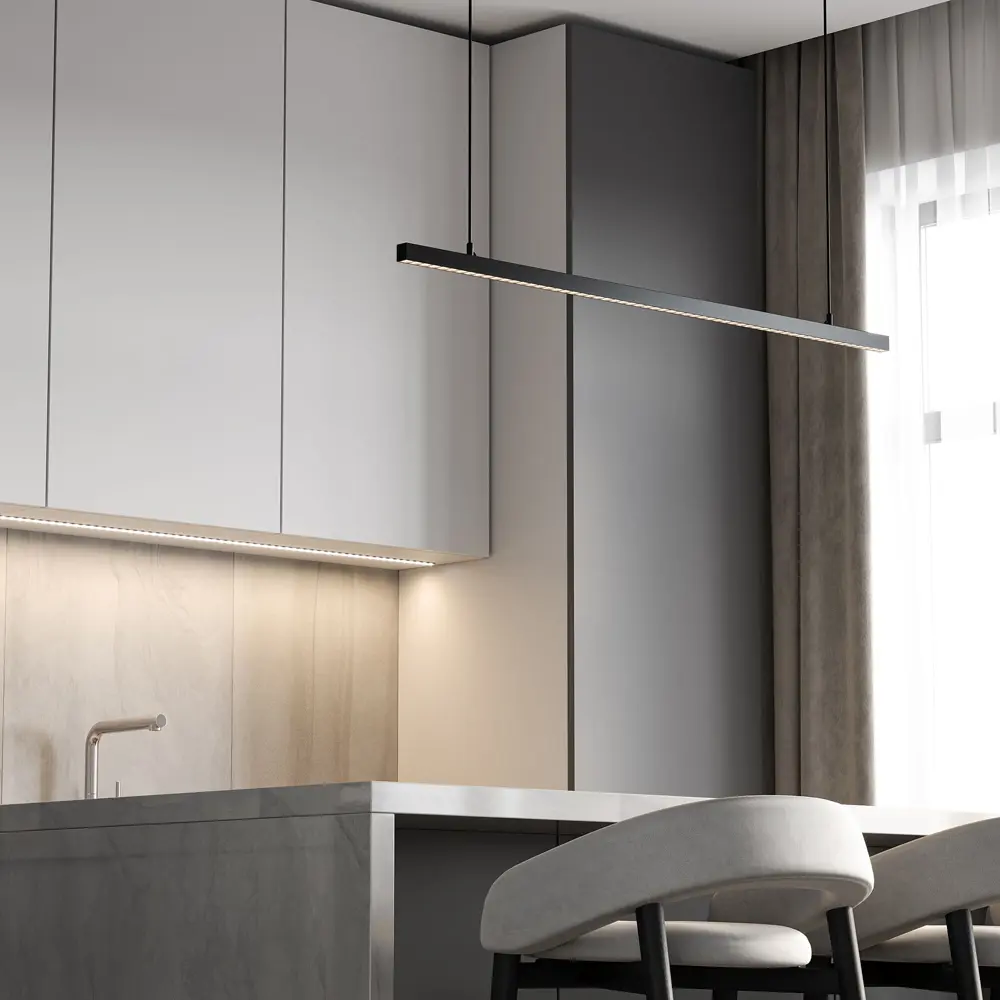 Фото 5 Трековый светильник подвесной светодиодный Elektrostandard A064806 48 Вт 0 м² цвет черный Фото 5 Трековый светильник подвесной светодиодный Elektrostandard A064806 48 Вт 0 м² цвет черный