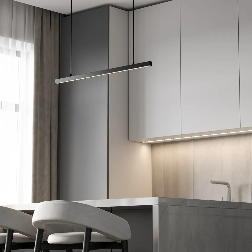 Фото 5 Трековый светильник подвесной светодиодный Elektrostandard A064805 36 Вт 0 м² цвет черный Фото 5 Трековый светильник подвесной светодиодный Elektrostandard A064805 36 Вт 0 м² цвет черный