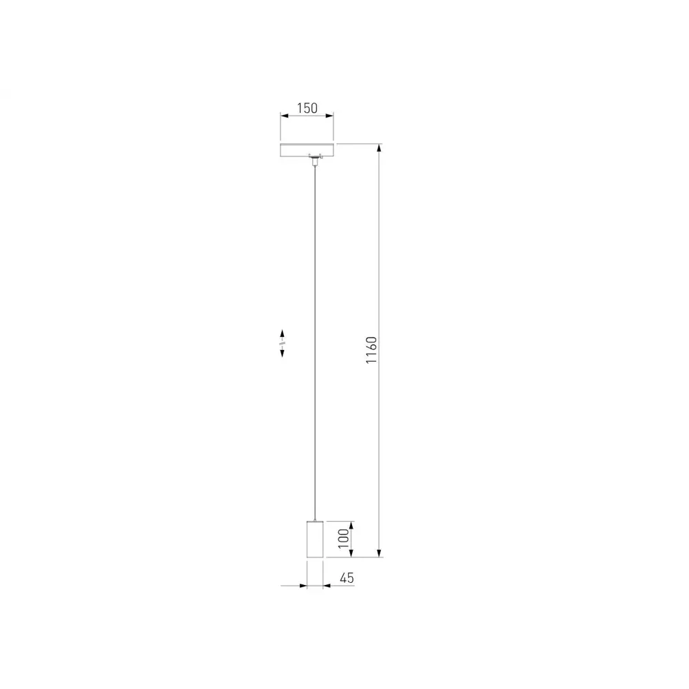 Фото 4 Трековый светильник подвесной светодиодный Elektrostandard A065336 12 Вт 3 м² цвет белый Фото 4 Трековый светильник подвесной светодиодный Elektrostandard A065336 12 Вт 3 м² цвет белый