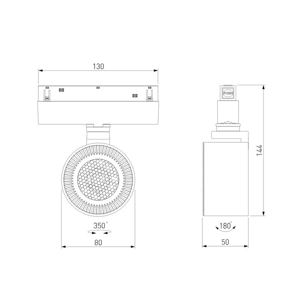 Фото 5 Трековый светильник спот светодиодный Elektrostandard A066699 10 Вт 3 м² цвет черный Фото 5 Трековый светильник спот светодиодный Elektrostandard A066699 10 Вт 3 м² цвет черный